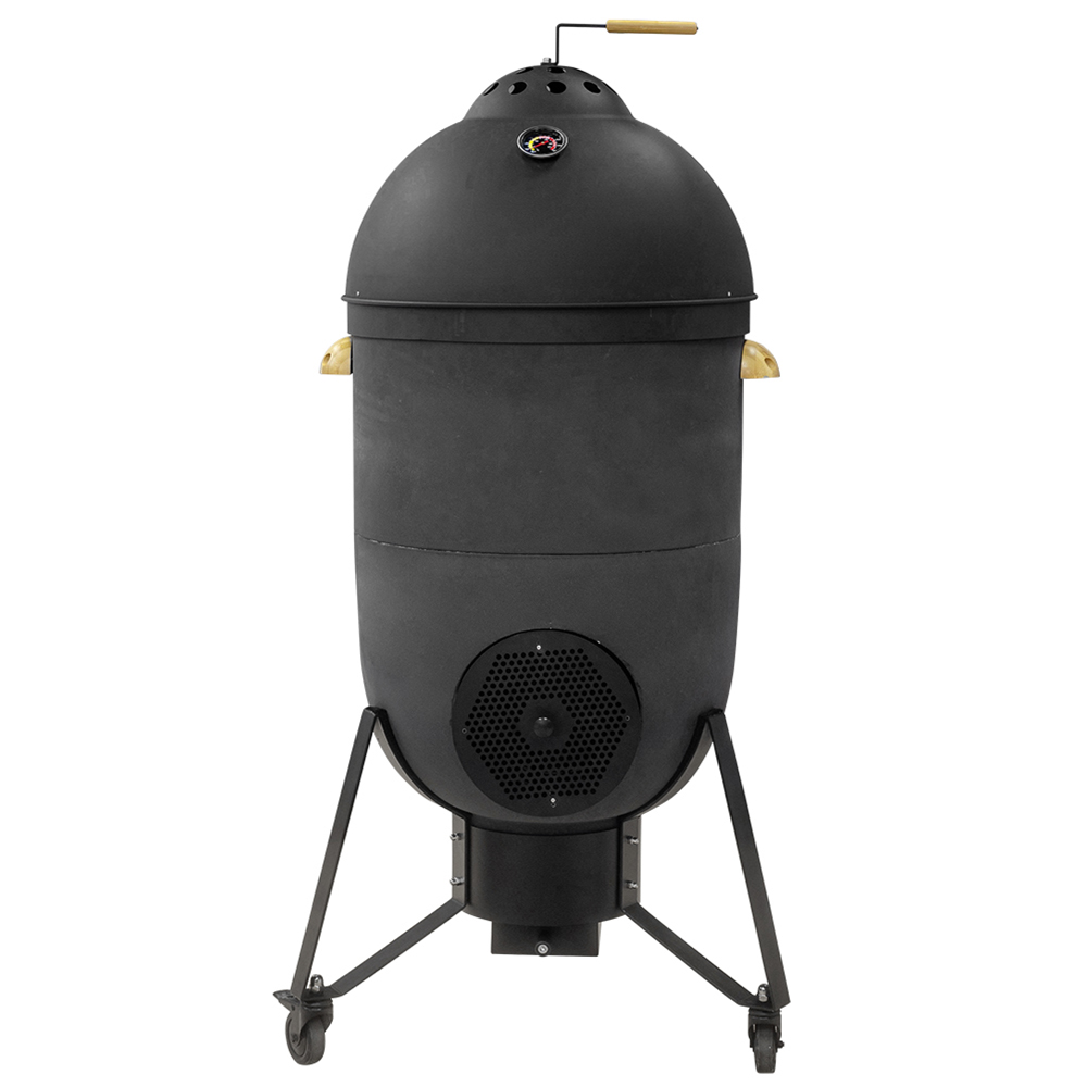 4-In-1 Cooker Is A Rocket Stove, Pizza Oven, BBQ Grill And A Fire Pit